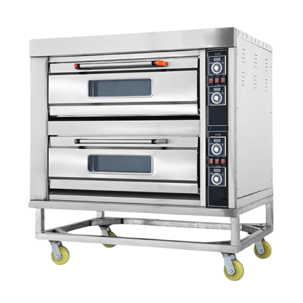 Electric Oven 2 Deck 4 Trays