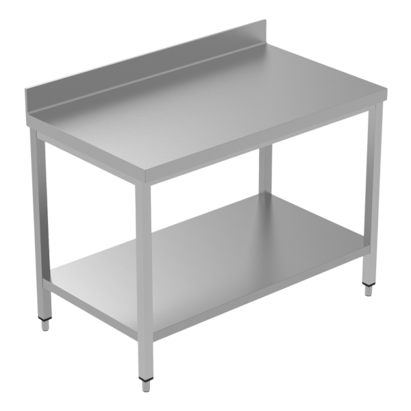 Worktop Table 5ft - With Undershelf