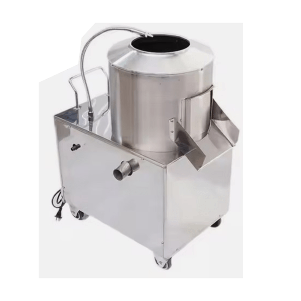 Electric Potato Washer & Peeler Machine
